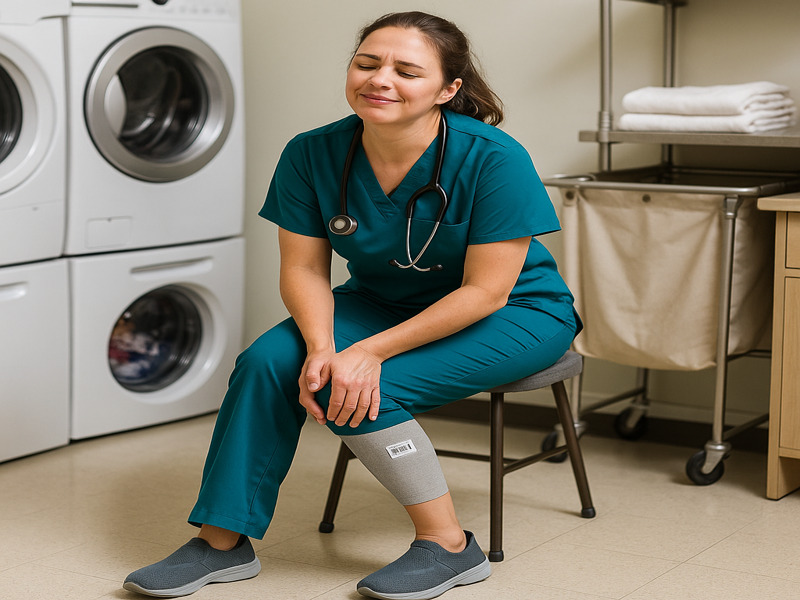 ¿Trabajas de pie todo el día? Este textil puede ayudarte a reducir la hinchazón sin darte cuenta