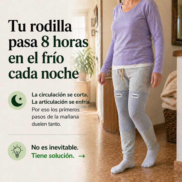 La rodillera que alivia desde la primera noche